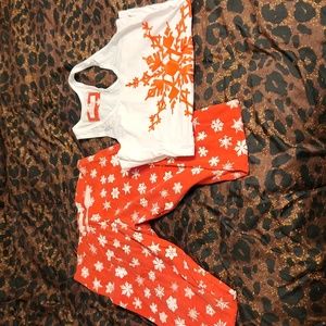 Pj set tank top and leggings